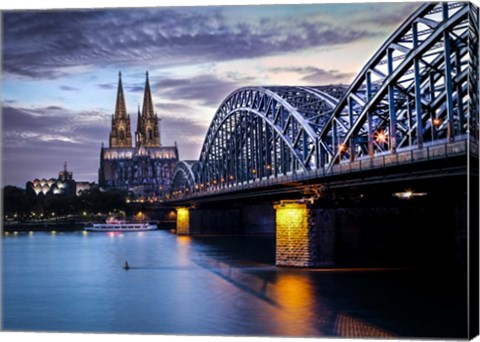 Framed Cologne Germany Print