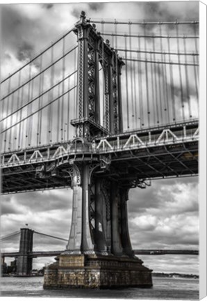 Framed Manhattan Bridge Print