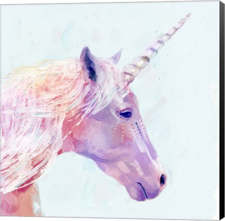 Framed Mystic Unicorn I Print