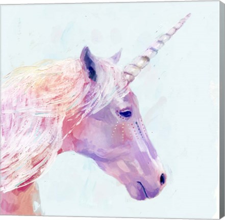 Framed Mystic Unicorn I Print