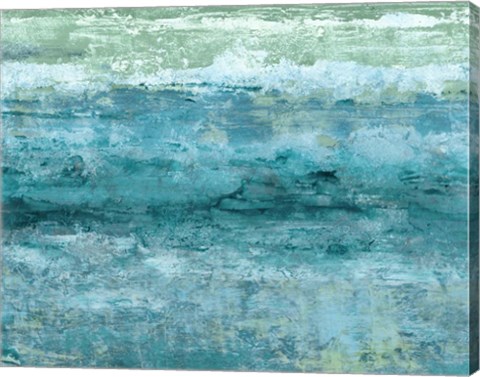 Framed Aegean Seas II Print