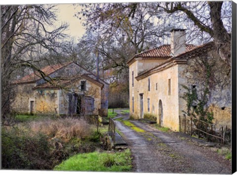 Framed Pastoral Countryside XII Print