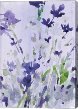 Framed Violet Garden Moment II Print