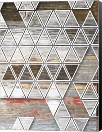 Framed Geometric Shapes 20-3 Print
