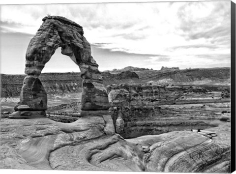 Framed Desert Arches I Print