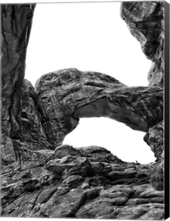 Framed Desert Arches VI Print