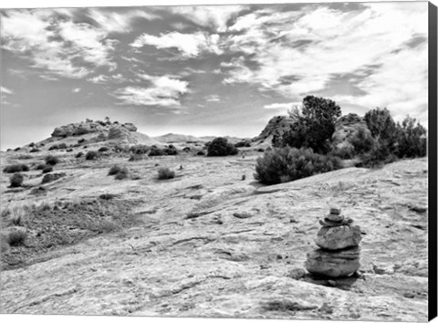 Framed Canyon Lands III Print