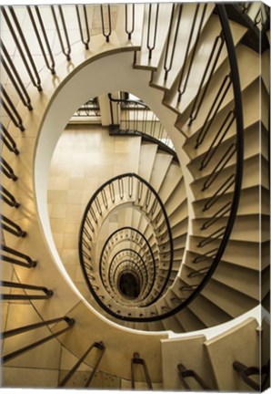 Framed Staircase Spiral Print