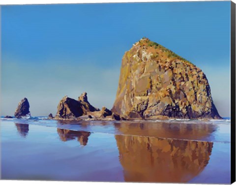 Framed Oregon Coast II Print