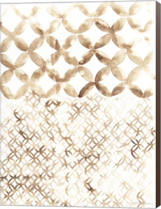 Framed Sepia Madras IV Print