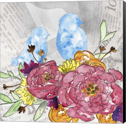 Framed Bloom &amp; Fly IV Print