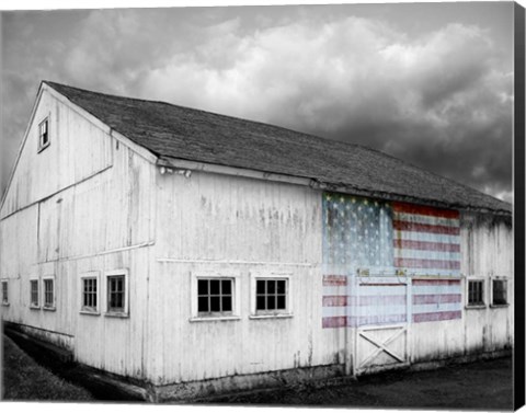 Framed Flags of Our Farmers VIII Print