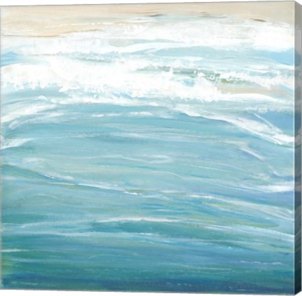 Framed Sea Breeze Coast II Print