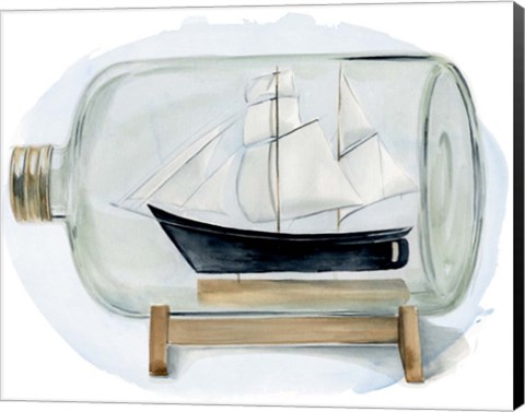 Framed Sail the Seas II Print