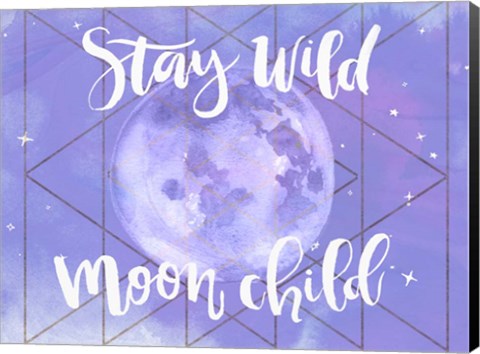 Framed Moon Child II Print