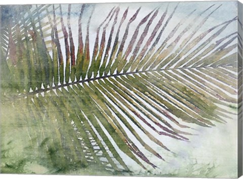 Framed Palm Leaves Print