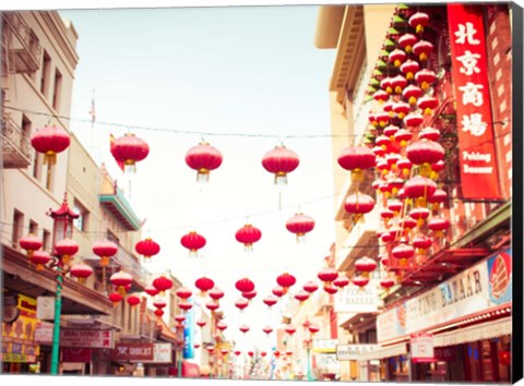 Framed Chinatown Afternoon I Print