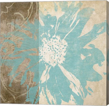 Framed Flower Flake II Print