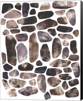 Framed Stepping Stones II Print