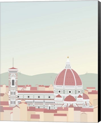 Framed Travel Europe--Firenze Print