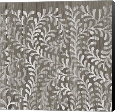 Framed Weathered Wood Patterns III Print