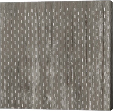 Framed Weathered Wood Patterns VIII Print