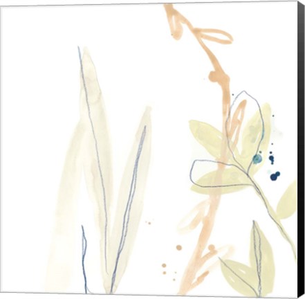 Framed Botany Gesture I Print