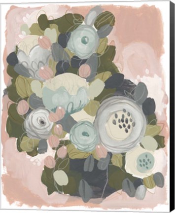 Framed Blossom Cascade I Print