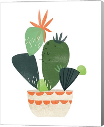 Framed Happy Plants IV Print
