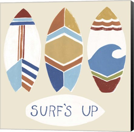 Framed Surf&#39;s Up! I Print