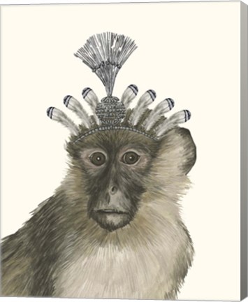 Framed Majestic Monkey II Print