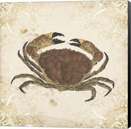 Framed La Mer Shellfish II Print