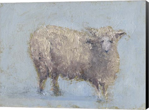 Framed Sheep Strut I Print