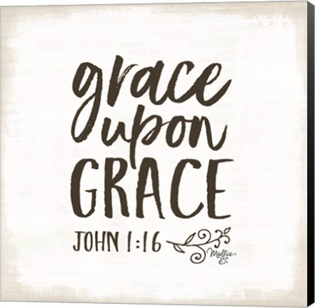 Framed Grace Upon Grace Print