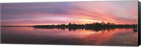 Framed French Creek Panorama Print