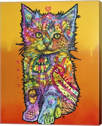 Framed Love Kitten Print