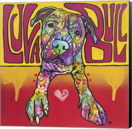 Framed Luva Bull Print