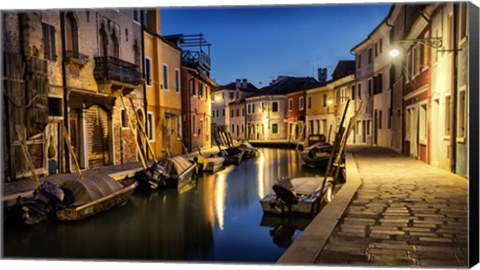 Framed Daybreak in Burano II Print