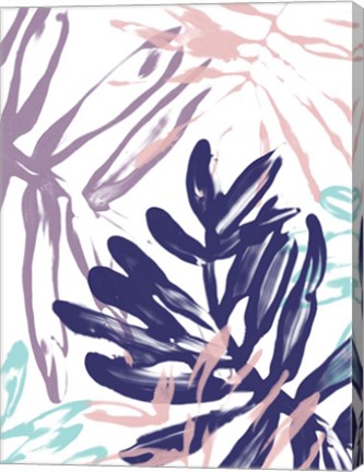 Framed Miami Floral II Print