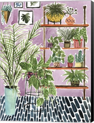 Framed Way to the Jungle II Print