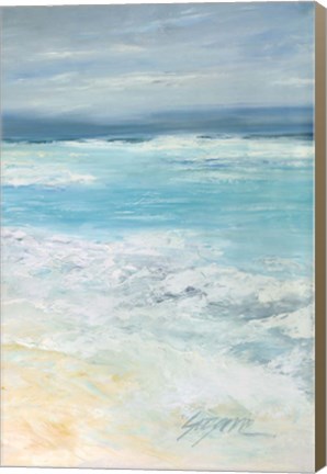 Framed Storm at Sea II Print
