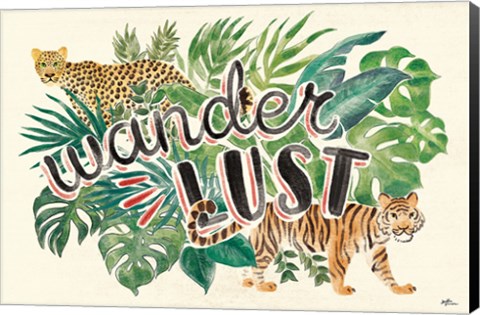 Framed Jungle Vibes VII Print