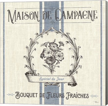 Framed French Farmhouse IV Print