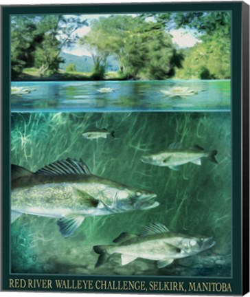 Framed Red River Print