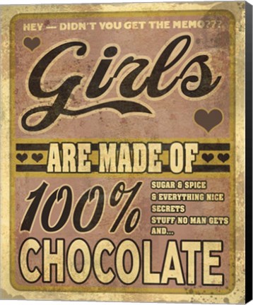 Framed Girls Print