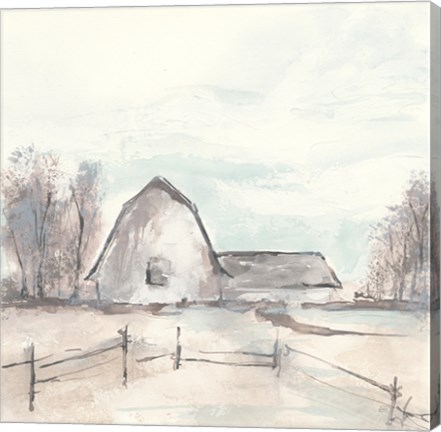 Framed Barn VIII Print