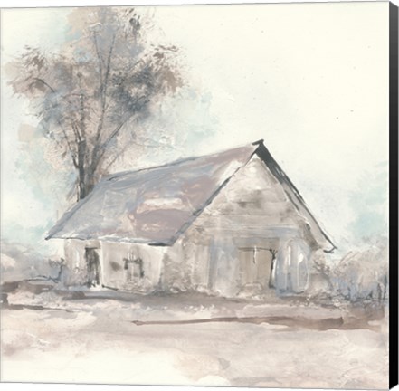 Framed Barn III Print