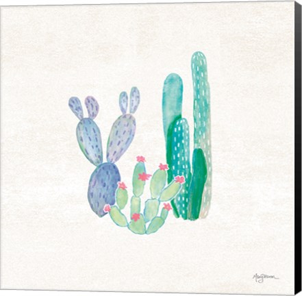 Framed Bohemian Cactus II Print