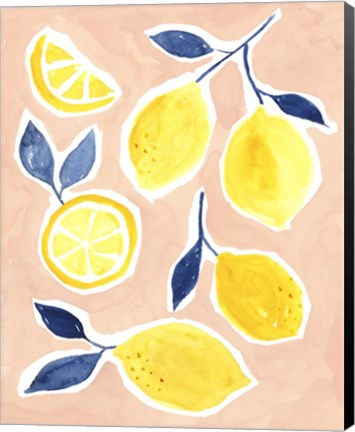 Framed Lemon Love II Print