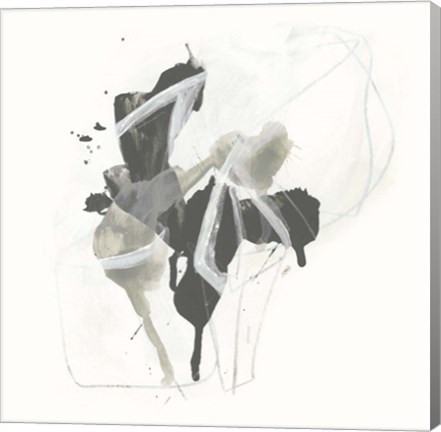 Framed Monochrome Missive II Print